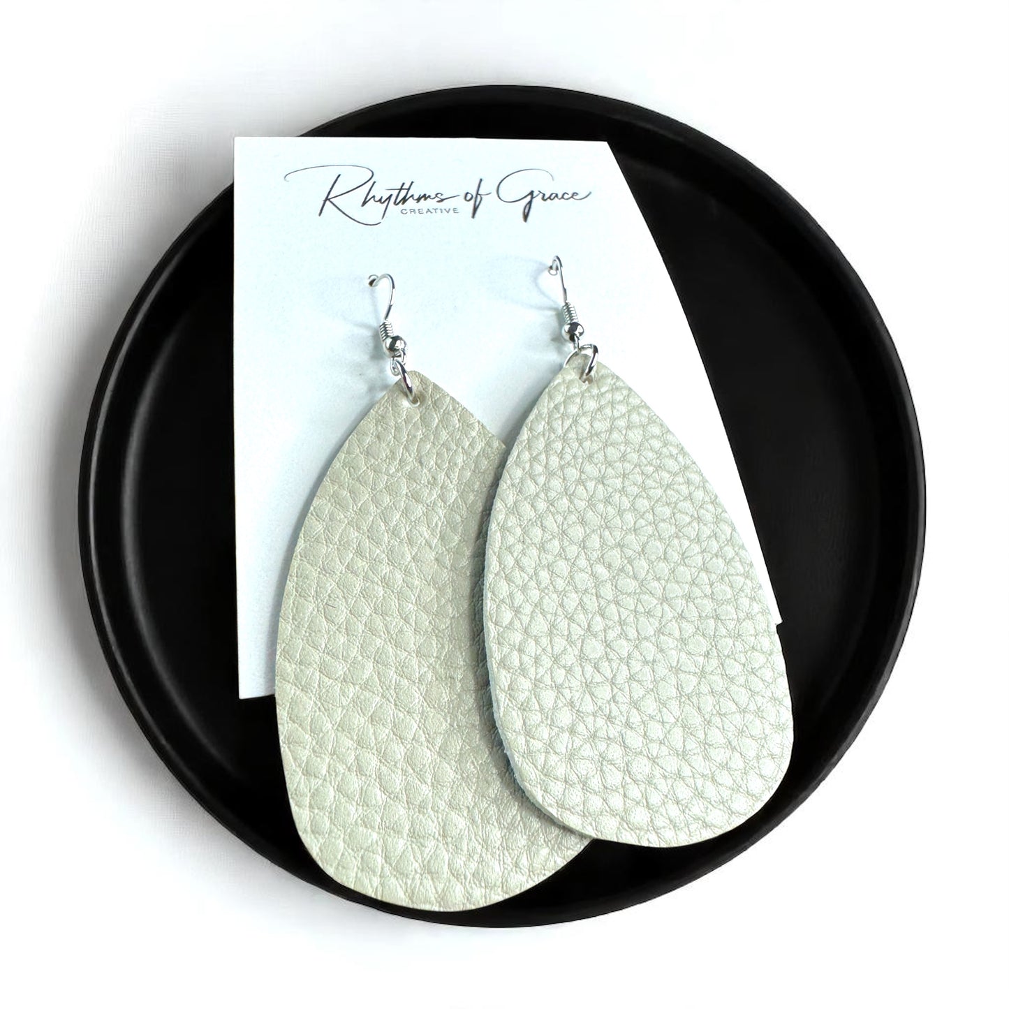 Teardrop Dream Earrings: Colorful Faux Leather Dangles for Every Occasion!
