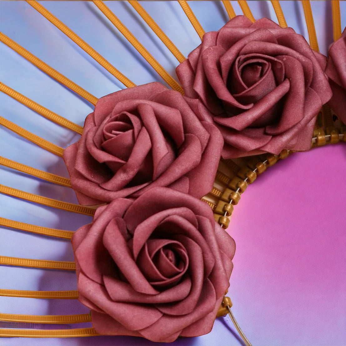Rose Goddess Headband - Unleash Your Inner Diva! ✨🌹