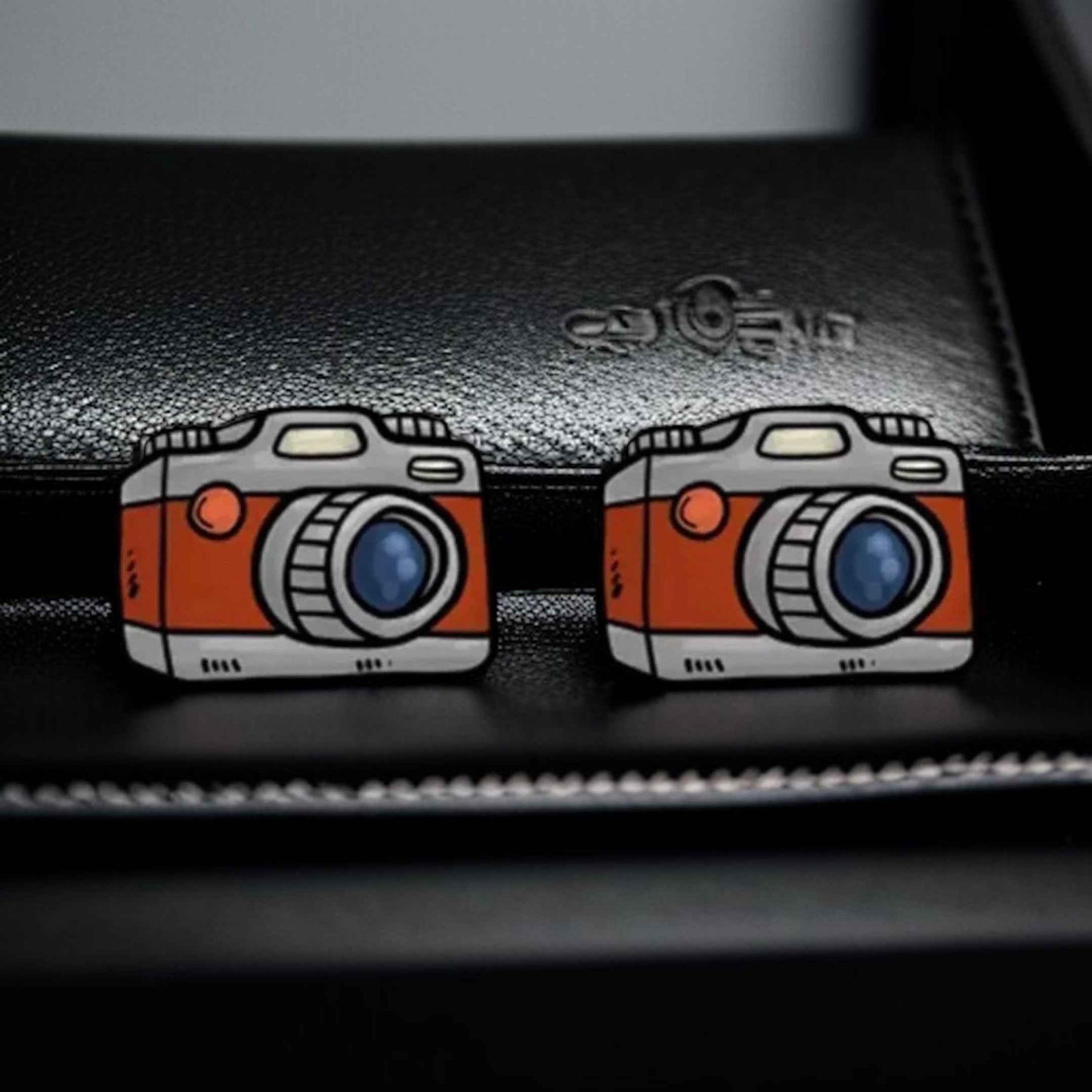Snap Stylish: Camera Stud Earrings for Every Shutterbug!