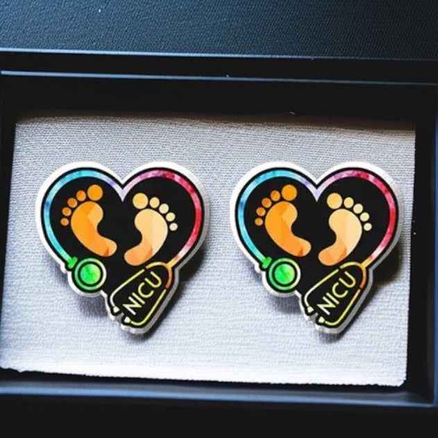 Medical Staff Studs - Be the Hero in Style!