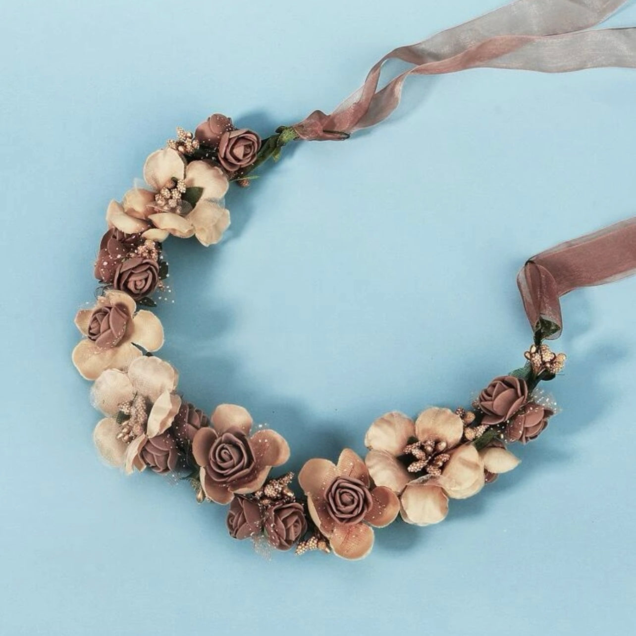 Boho Chic Flower Headband - A Touch of Natural Elegance! 🌼 - Rhythms of Grace Creative