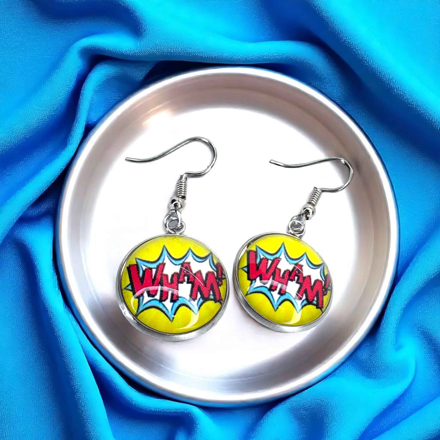 Superhero Sparkle: Dangle Earrings for Everyday Adventure!