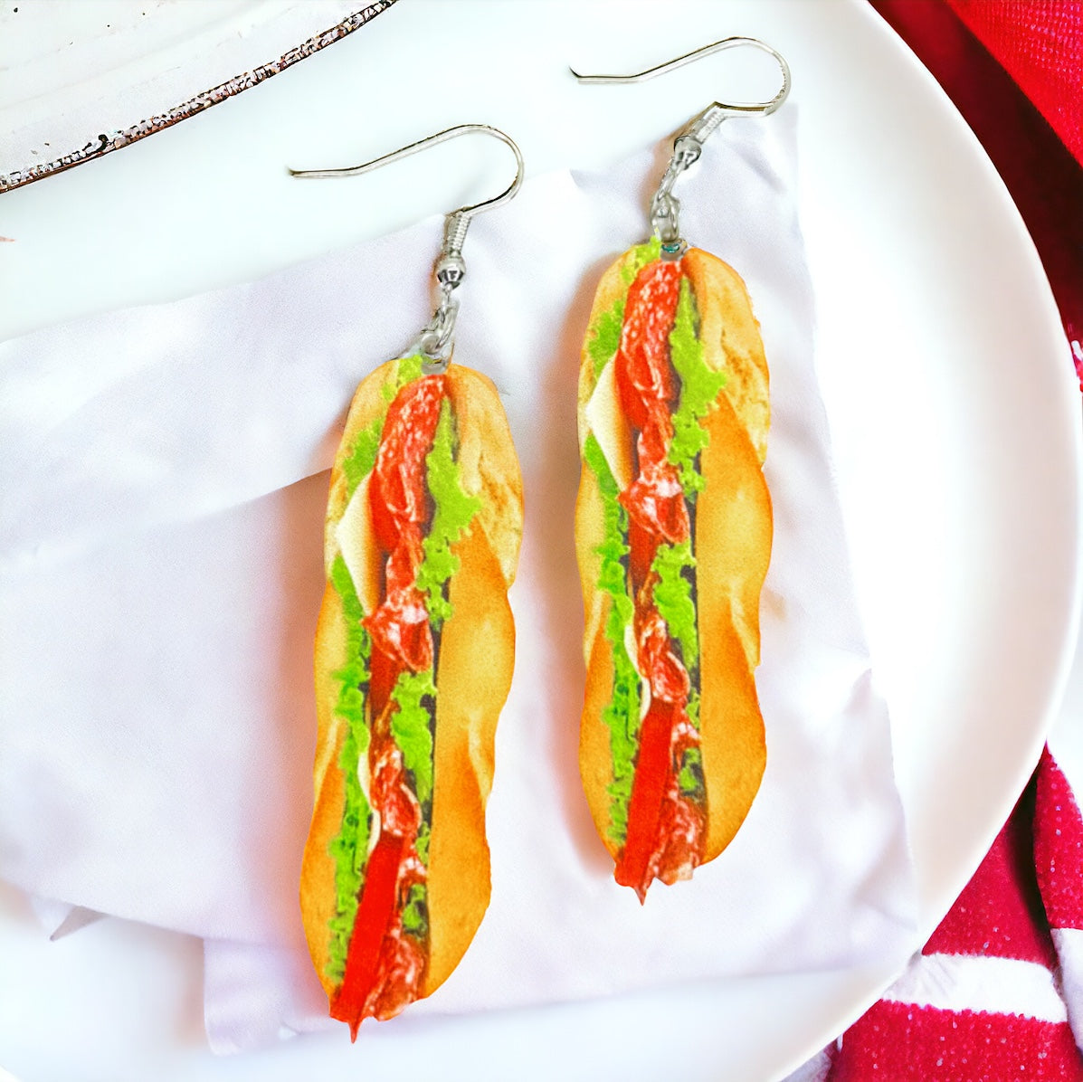 Sub-tastic Sandwich Earrings: Foodie Fashion That’s a Bite Above!