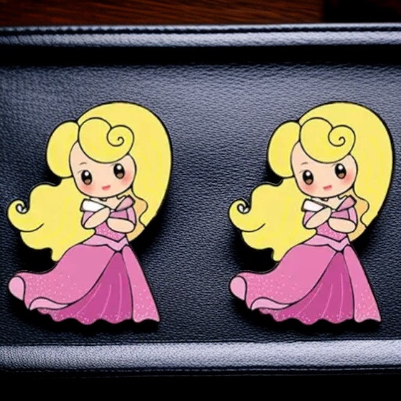 Enchanting Cartoon Princess Stud Earrings - Sparkle Like Royalty! đź‘‘