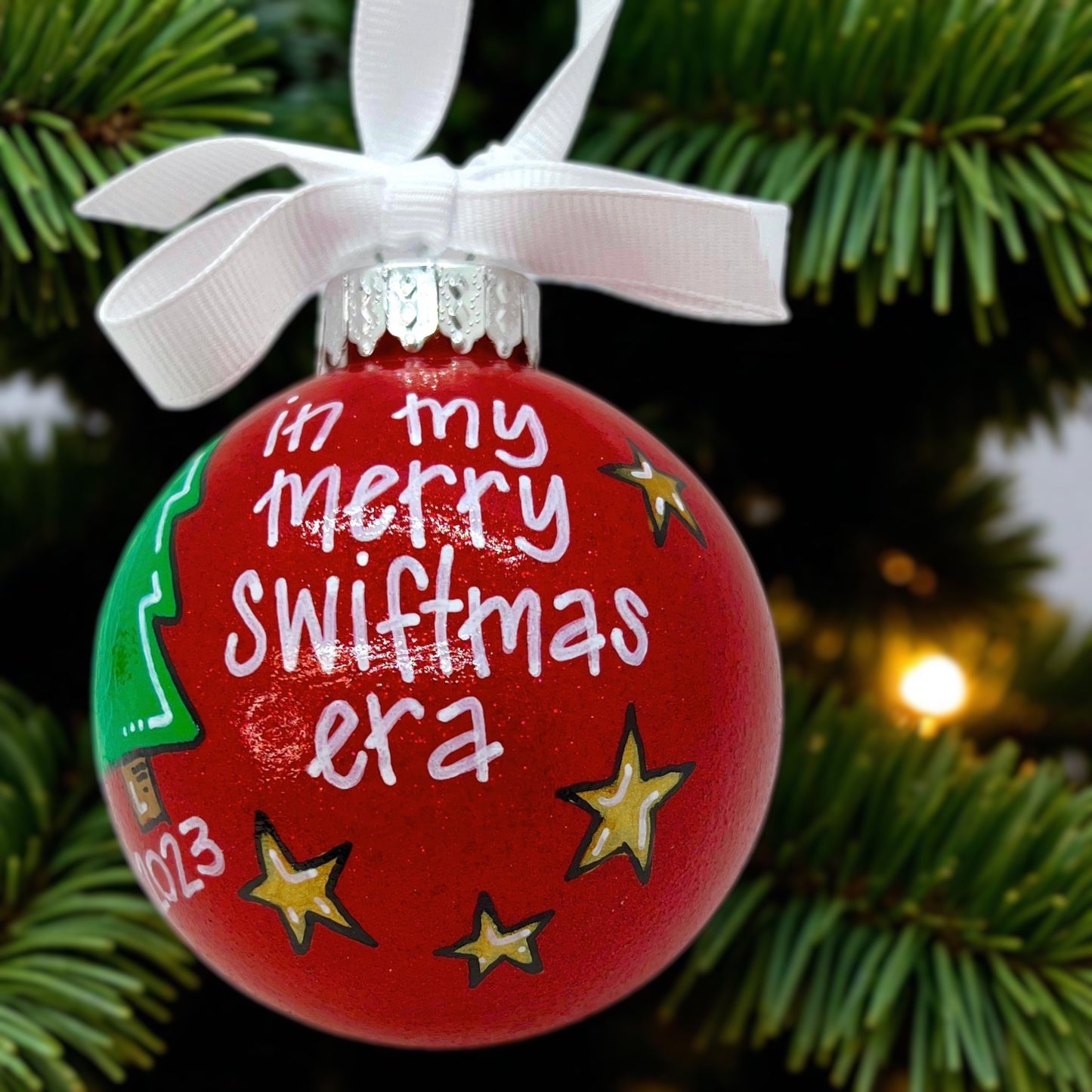 Celebrate the Eras: Exclusive Merry Swiftmas Ornament!