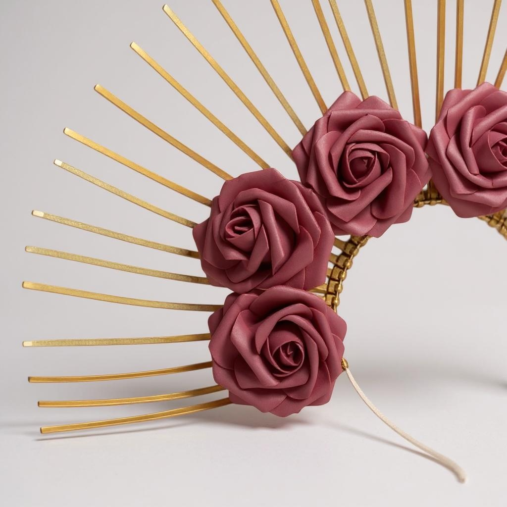 Rose Goddess Headband - Unleash Your Inner Diva! ✨🌹