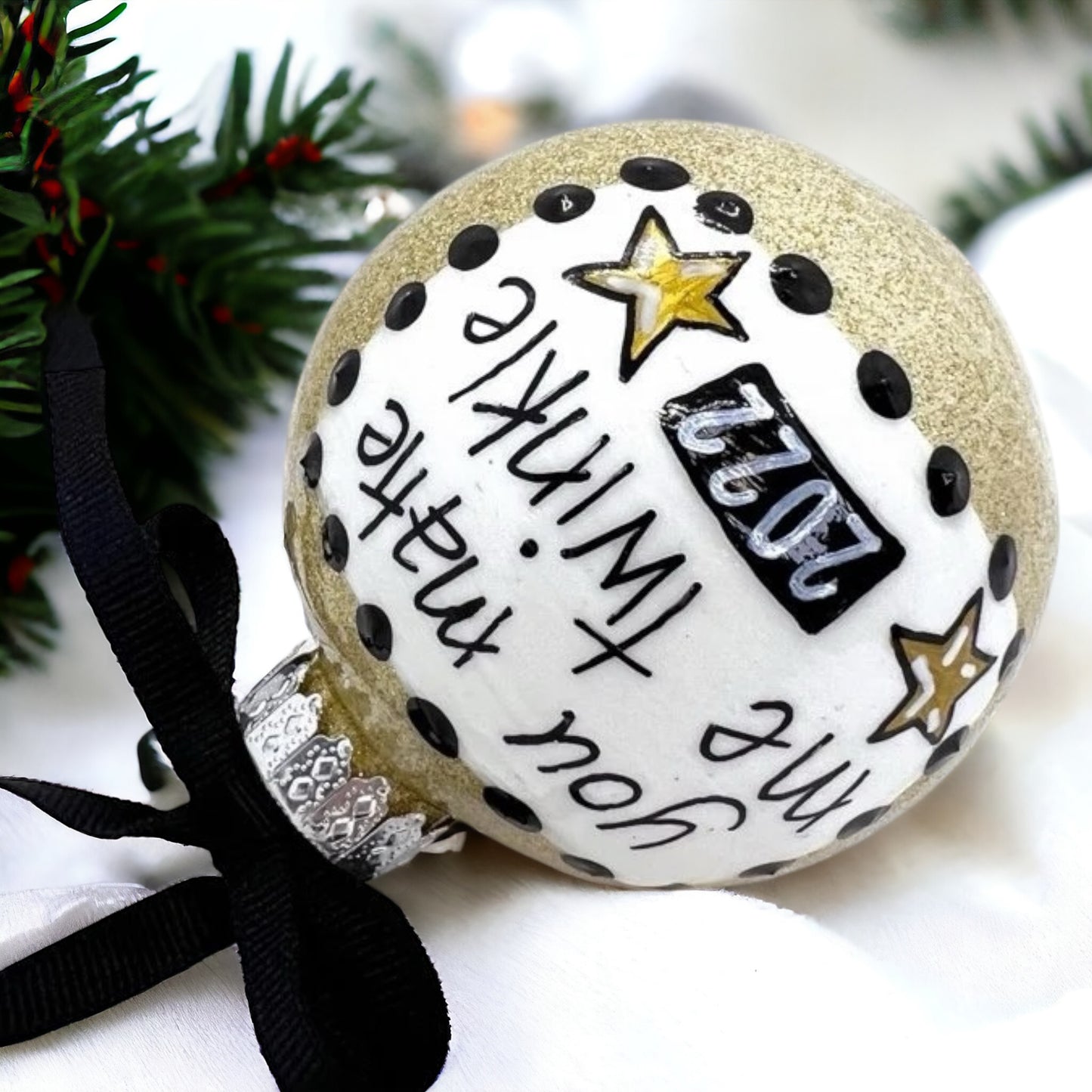 Christmas Ornament: "You Make Me Twinkle"