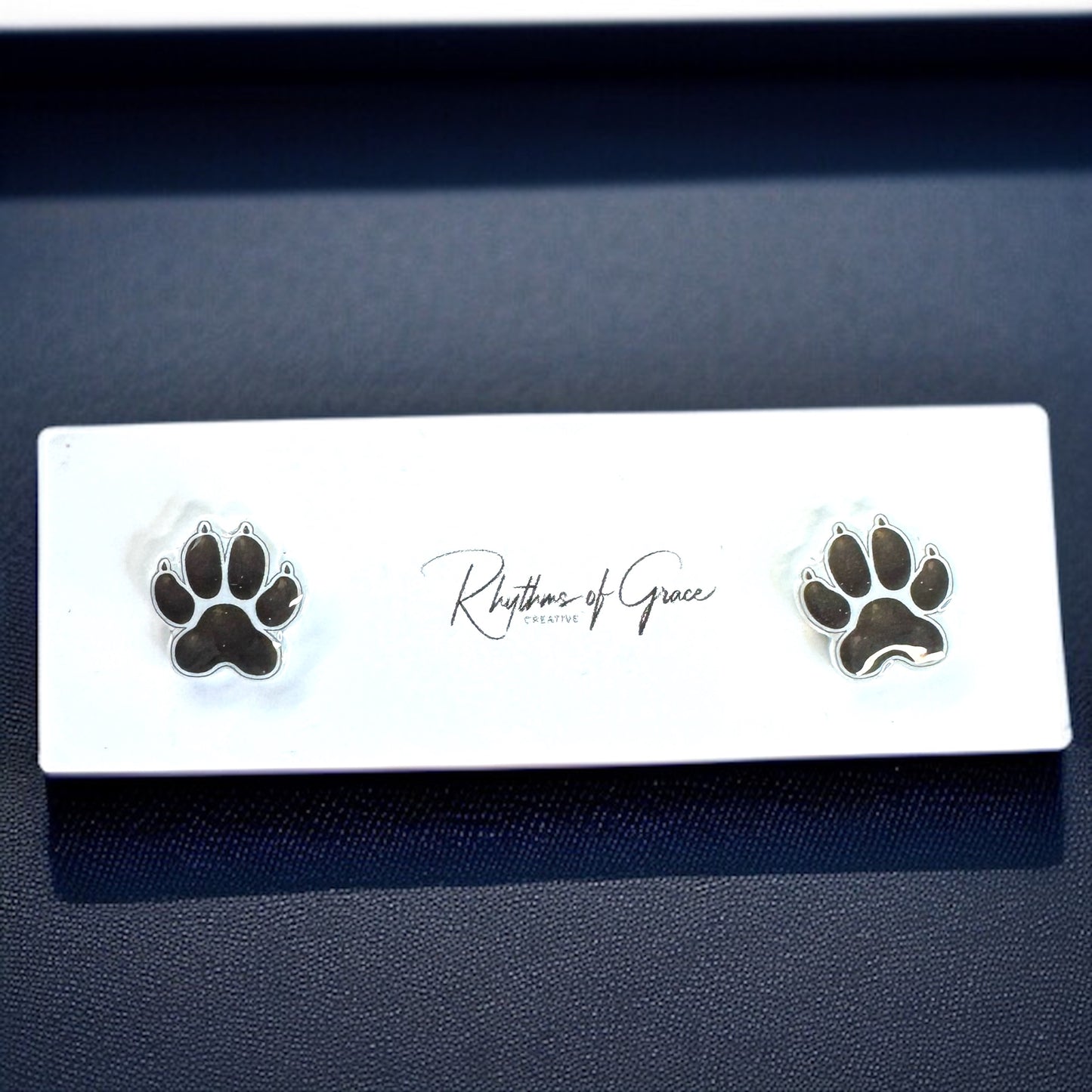 Vibrant Paw Print Studs – A Pawfect Gift! 🐾 10 Colors Available!