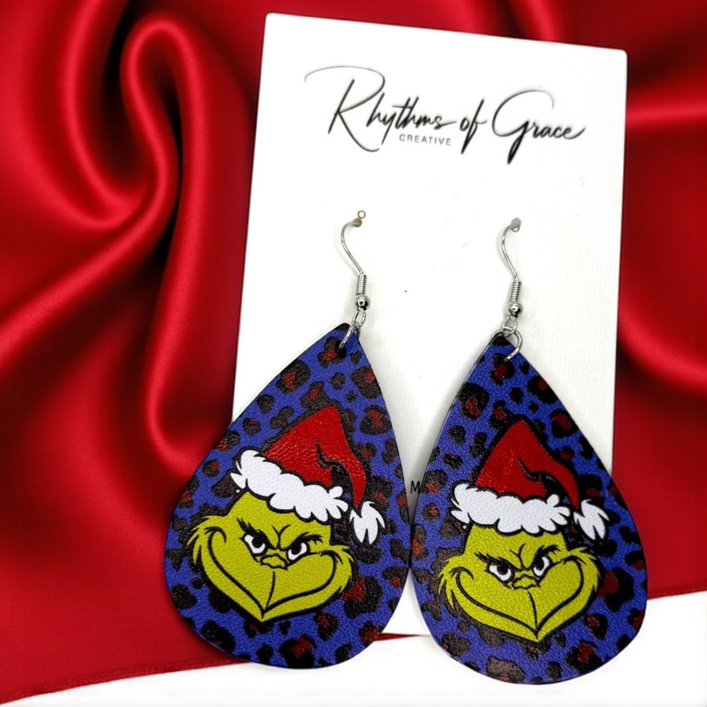 Mean One Dangle Earrings: Get Your Grinch On This Christmas!