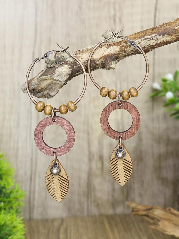 Boho Chic Hoop Dangle Earrings: Your New Statement Piece!