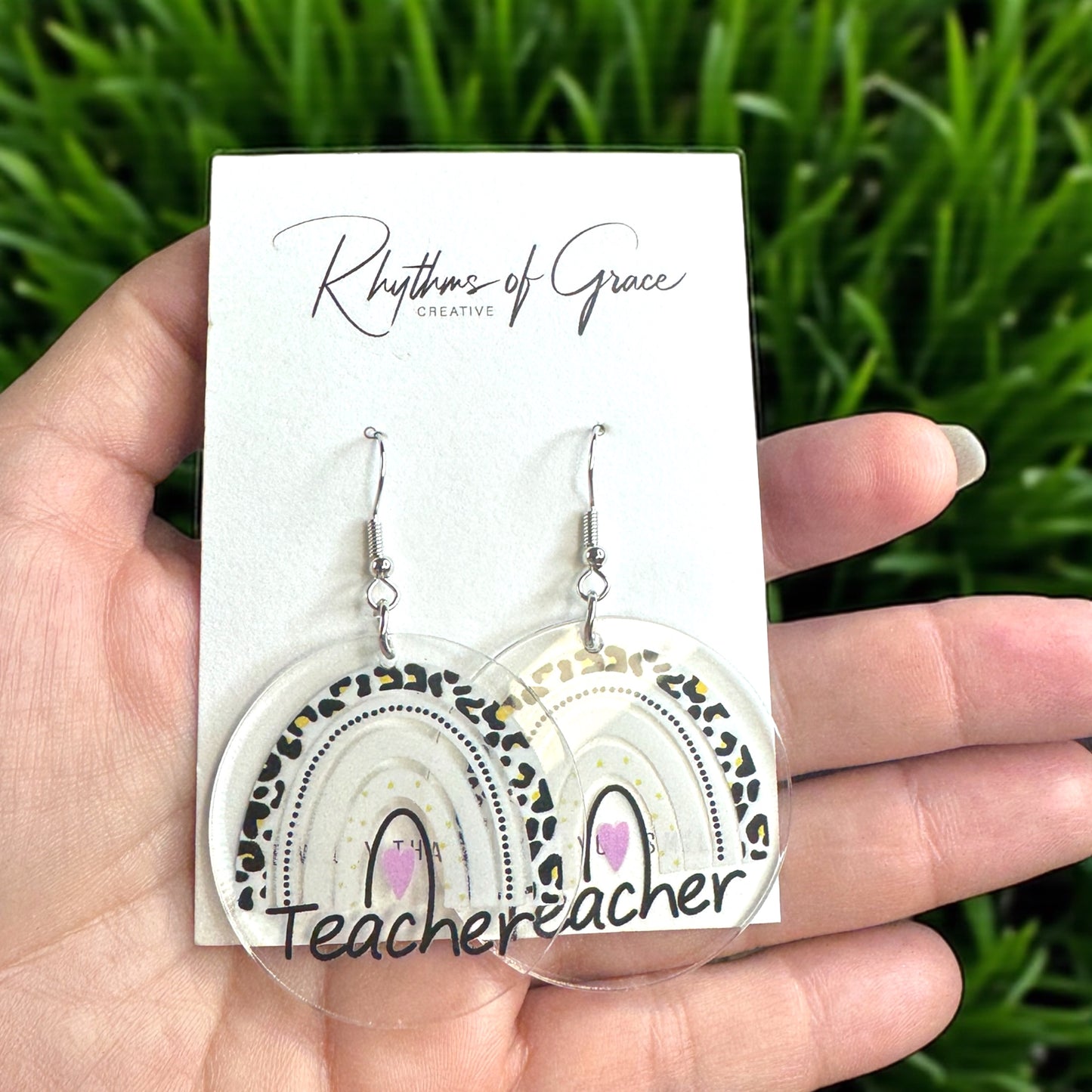 Teacher Earrings Collection: Show Your Passion for Teaching! ๐ - Rhythms of Grace Creative