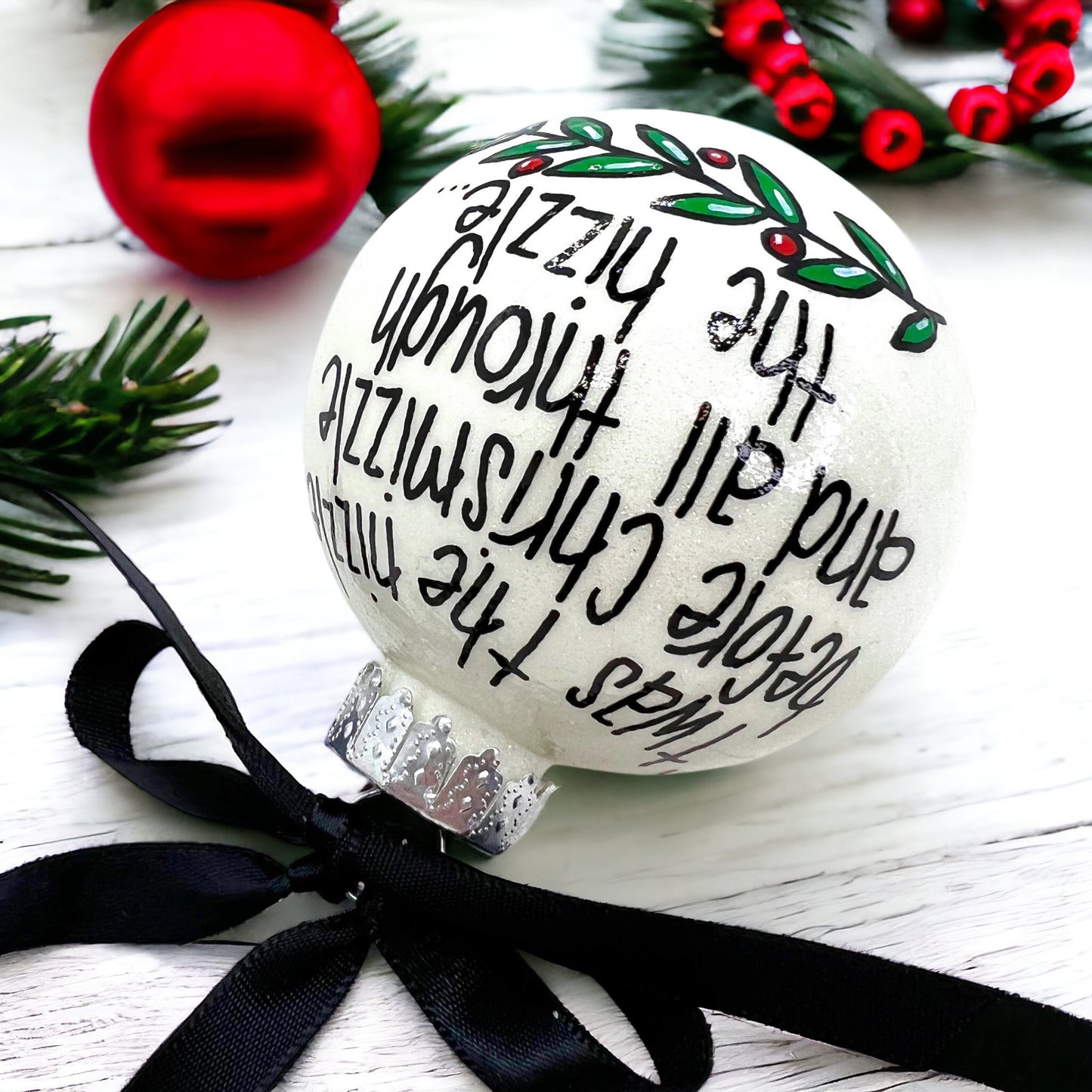 Slang Christmas Ornament: ‘Twas the Night Before Chrismizzle