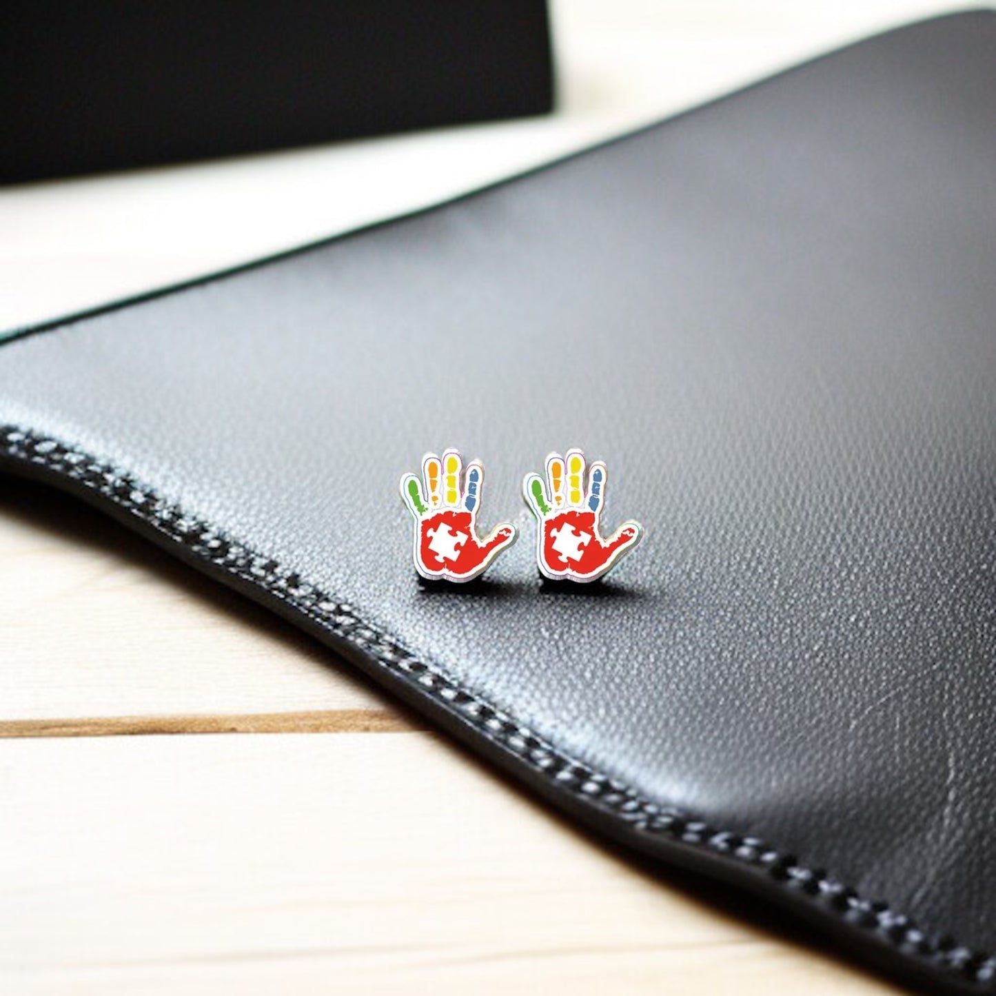 Stand Out for a Cause: Charming Autism Awareness Studs!