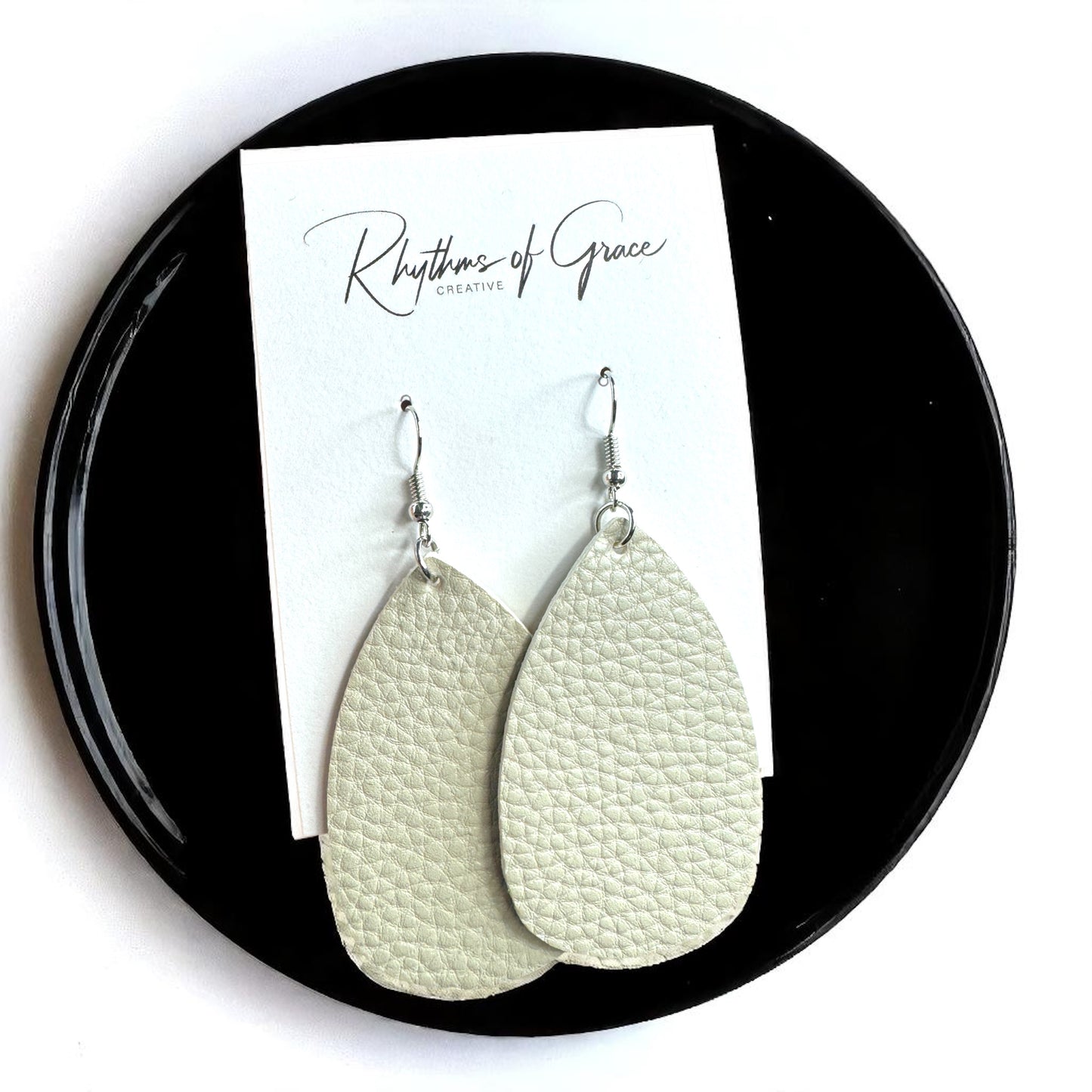 Teardrop Dream Earrings: Colorful Faux Leather Dangles for Every Occasion!