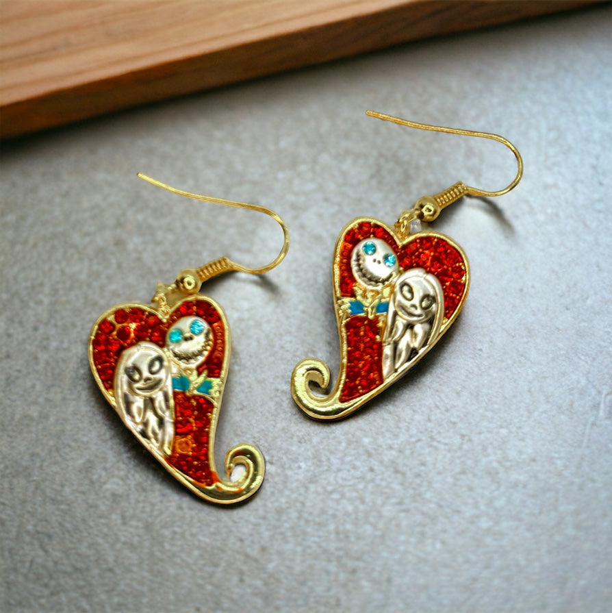 Holiday Mischief – Nightmare Before Christmas Earrings