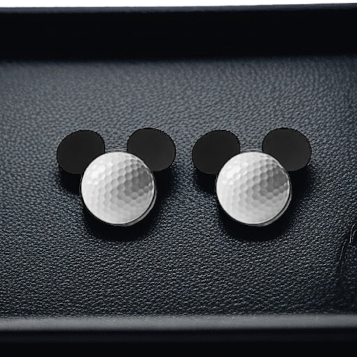 Mouse Ears Sports Stud Earrings: Jewelry for Athletes and Theme Park Lovers!