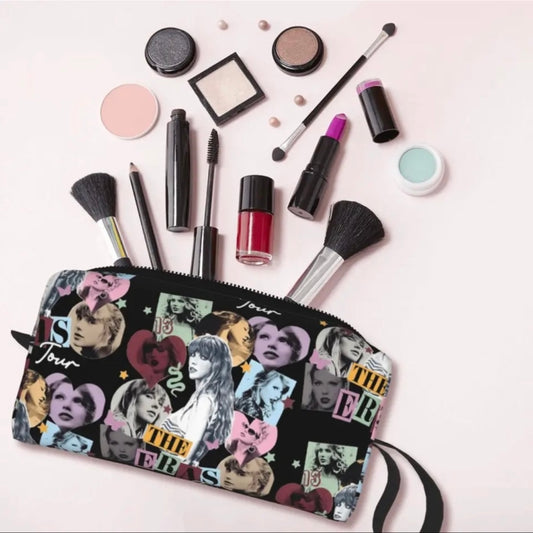 Swiftie Cosmetic Bag - Eras Tour, Music Convert, Taylor Swift, Swiftie Gift, Makeup Bag