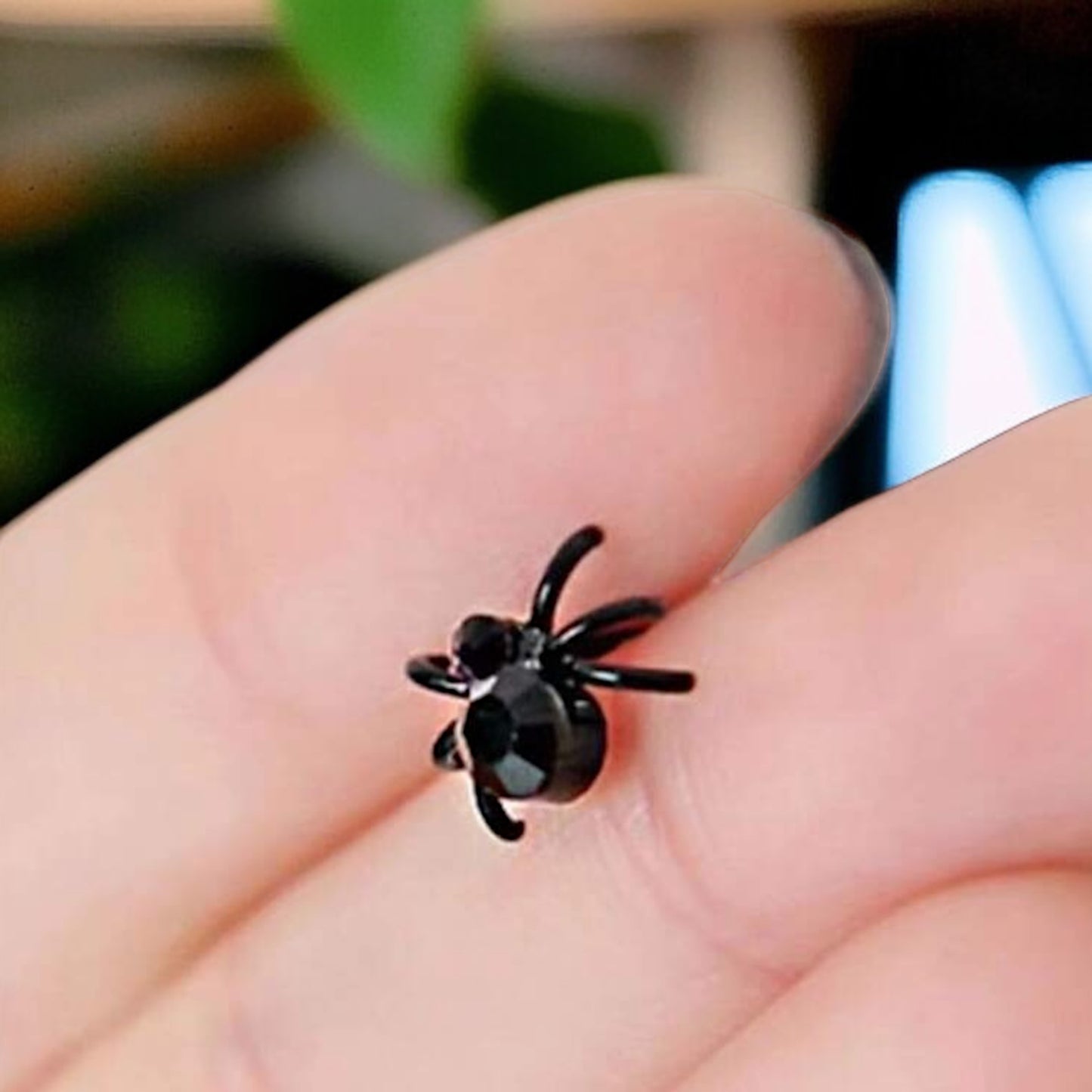 Sparkle & Scare with Halloween Rhinestone Spider Studs! 🕷️