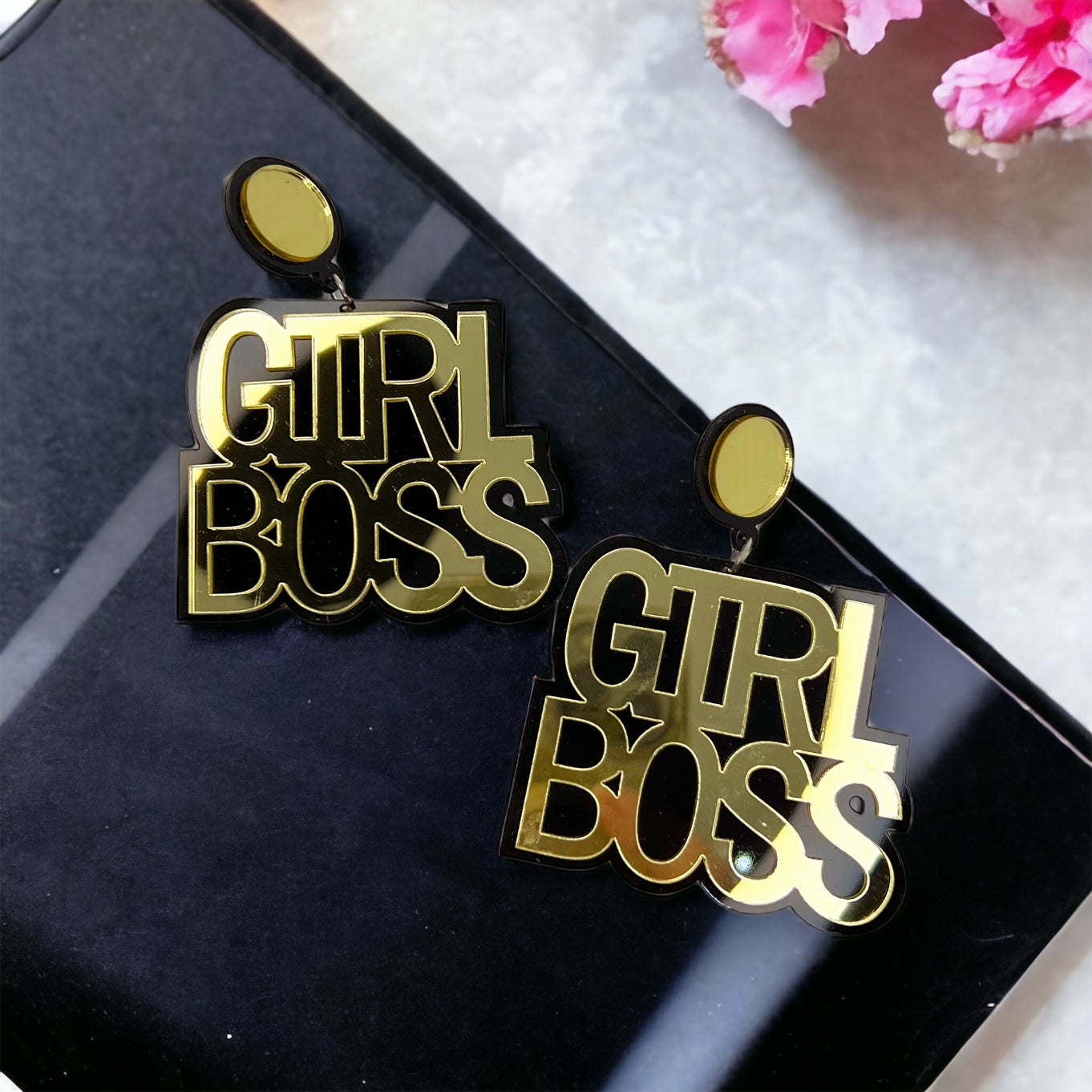 Girl Babe Bling: Sassy Girl Power Earrings to Elevate Your Style! - Rhythms of Grace Creative