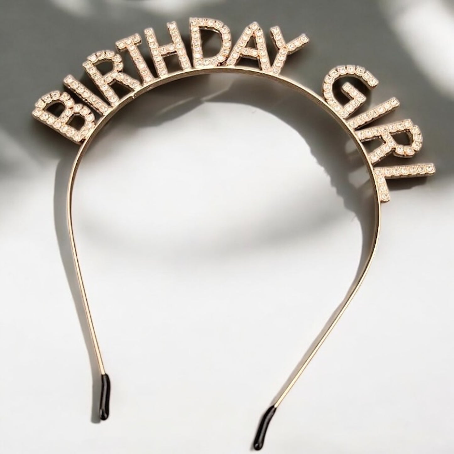 Birthday Headband - Rhinestone Headband, Rhinestone Headpiece, Birthday Headpiece, Birthday Party, It’s My Birthday - Rhythms of Grace Creative