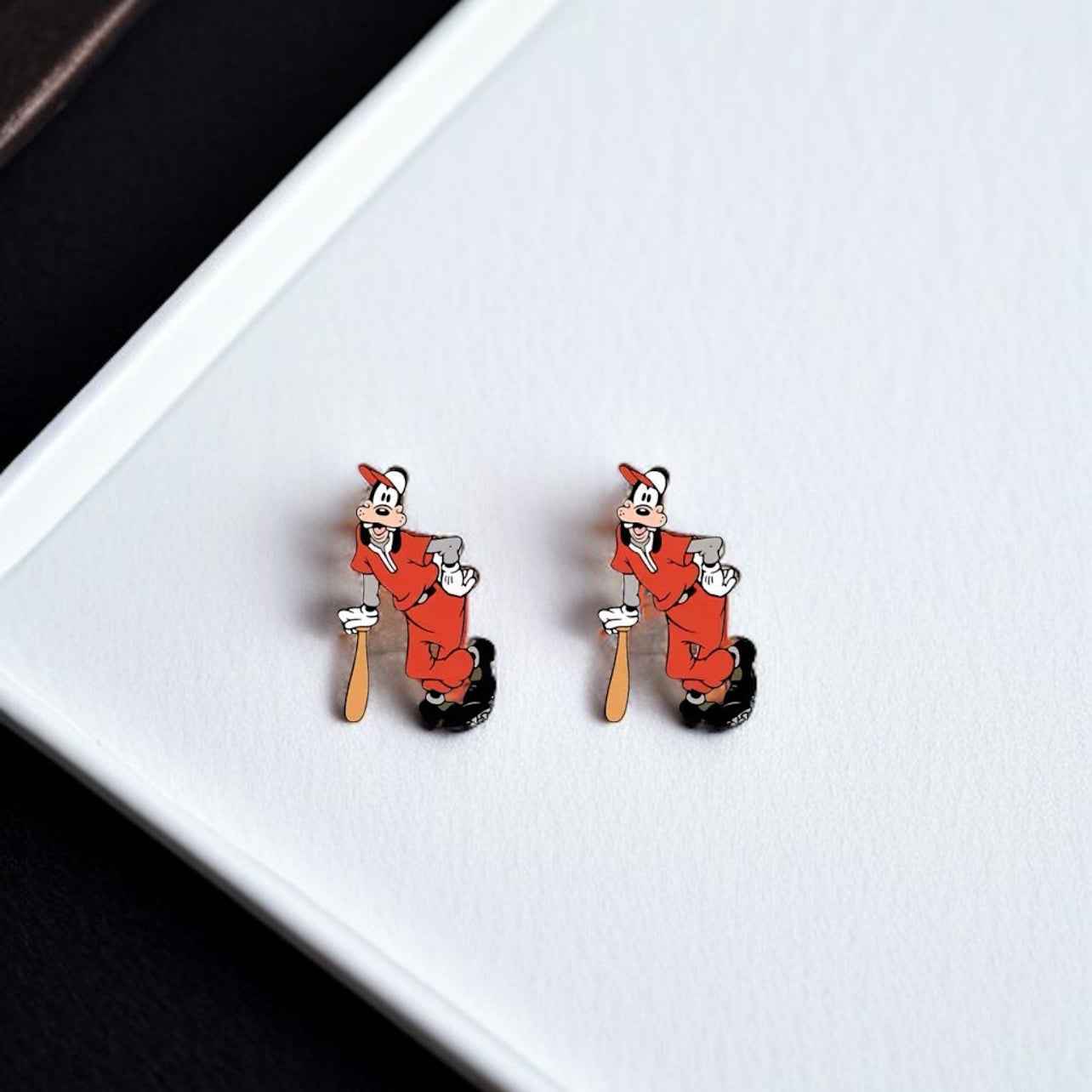 Hit a Home Run with Our Goofy Baseball Stud Earrings! ⚾️