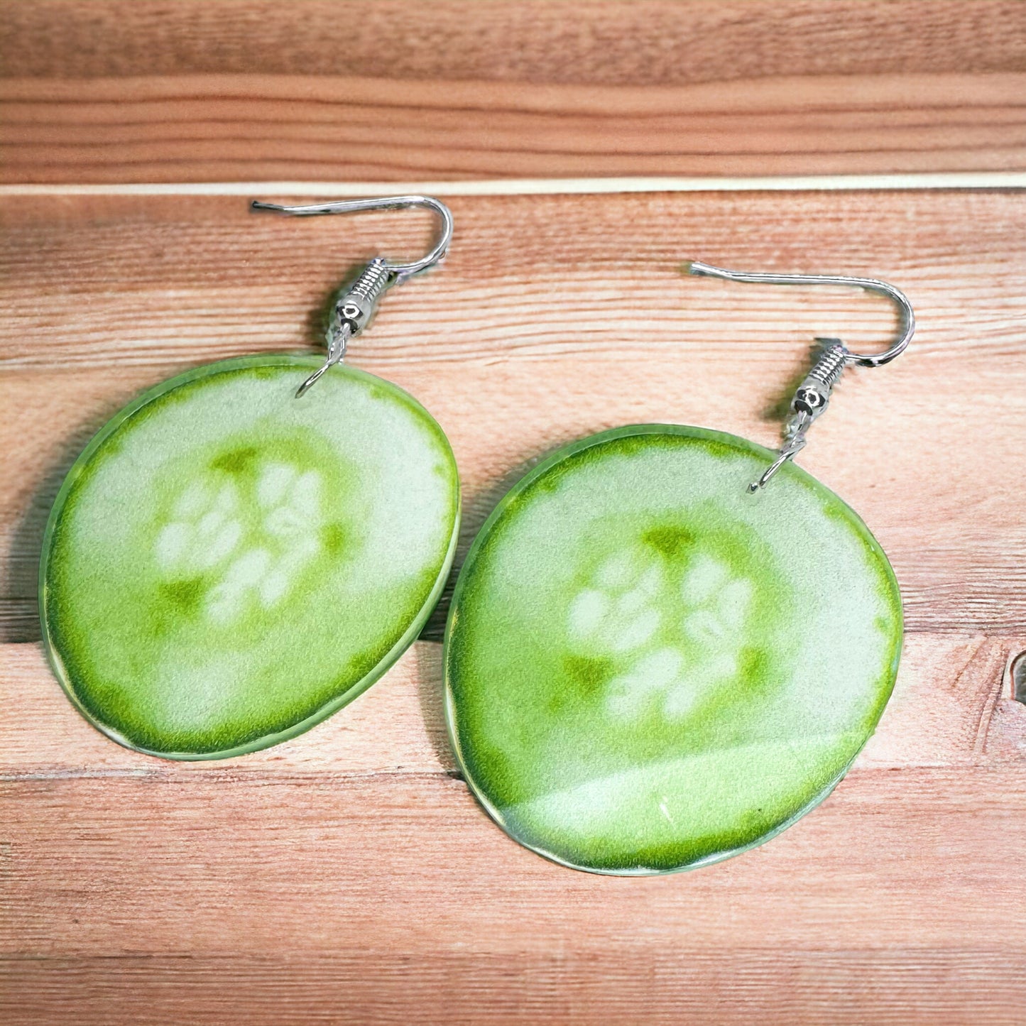Cucumber Earrings – Freshen Up Your Look!