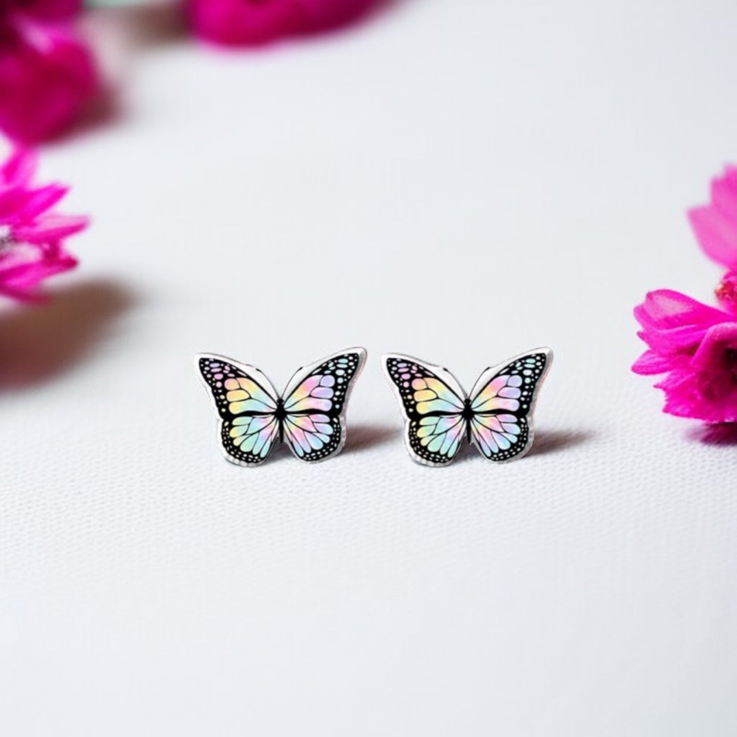 Flutter into Fashion with Our Butterfly Stud Earrings! 🌟