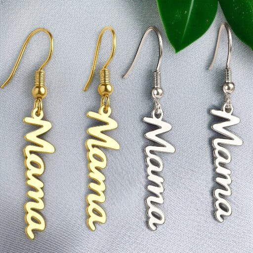 Sparkle as a Mama: Delicate Mama Earrings for Every Celebration!