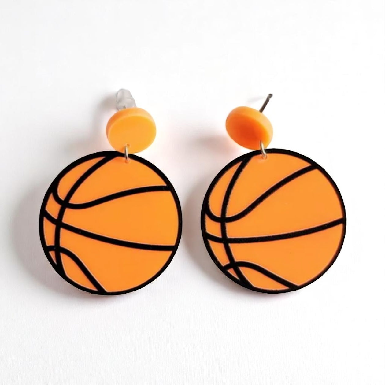 Score Big with Sports-Themed Dangle Earrings!