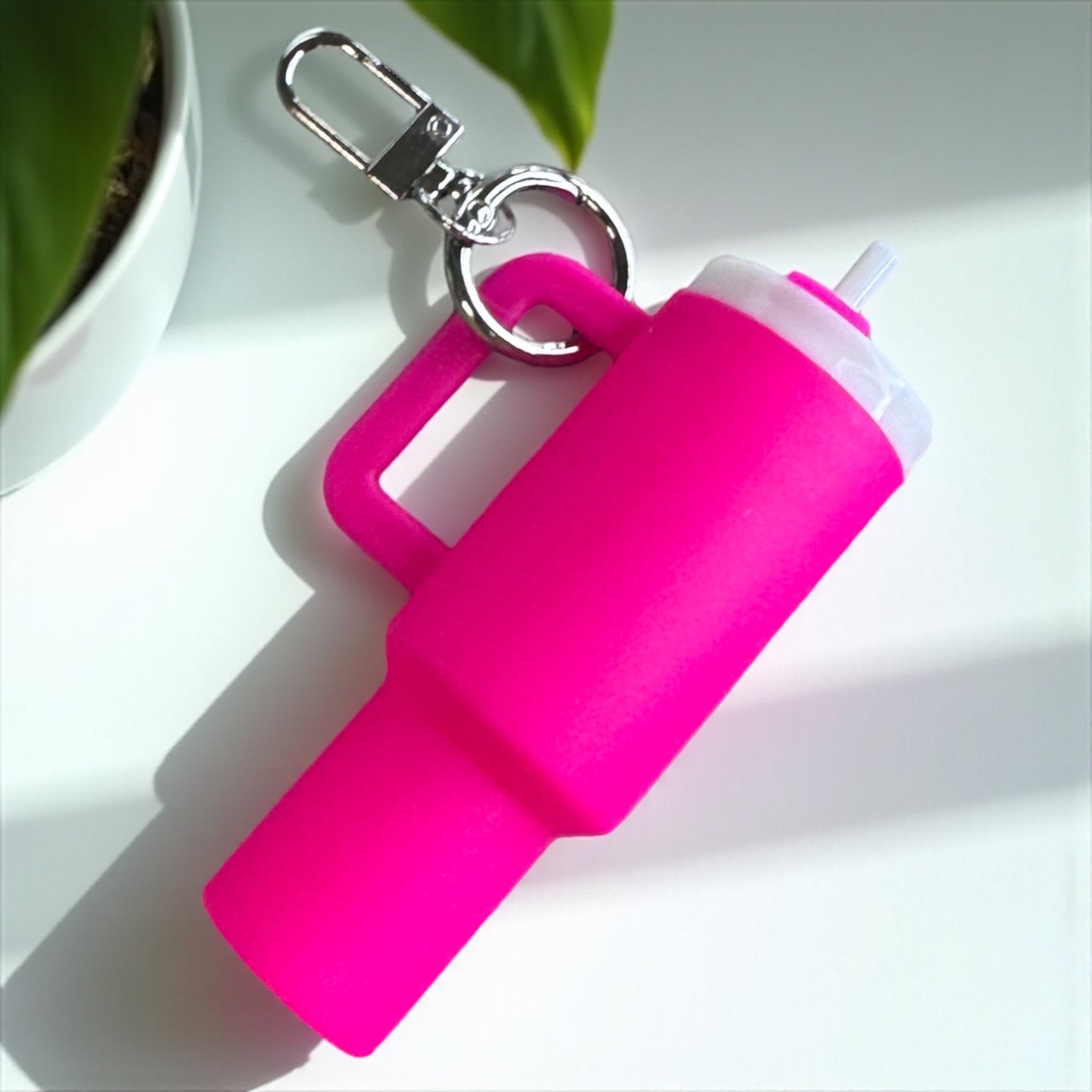 Sip, Store, & Shine: Mini Tumbler Keychains!