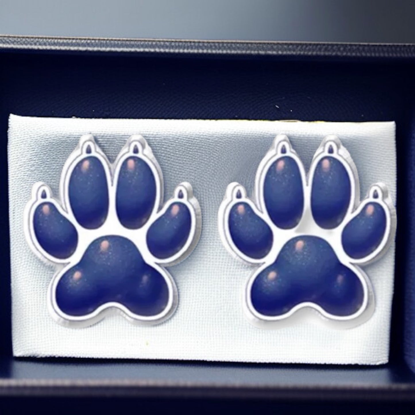 Vibrant Paw Print Studs – A Pawfect Gift! 🐾 10 Colors Available!