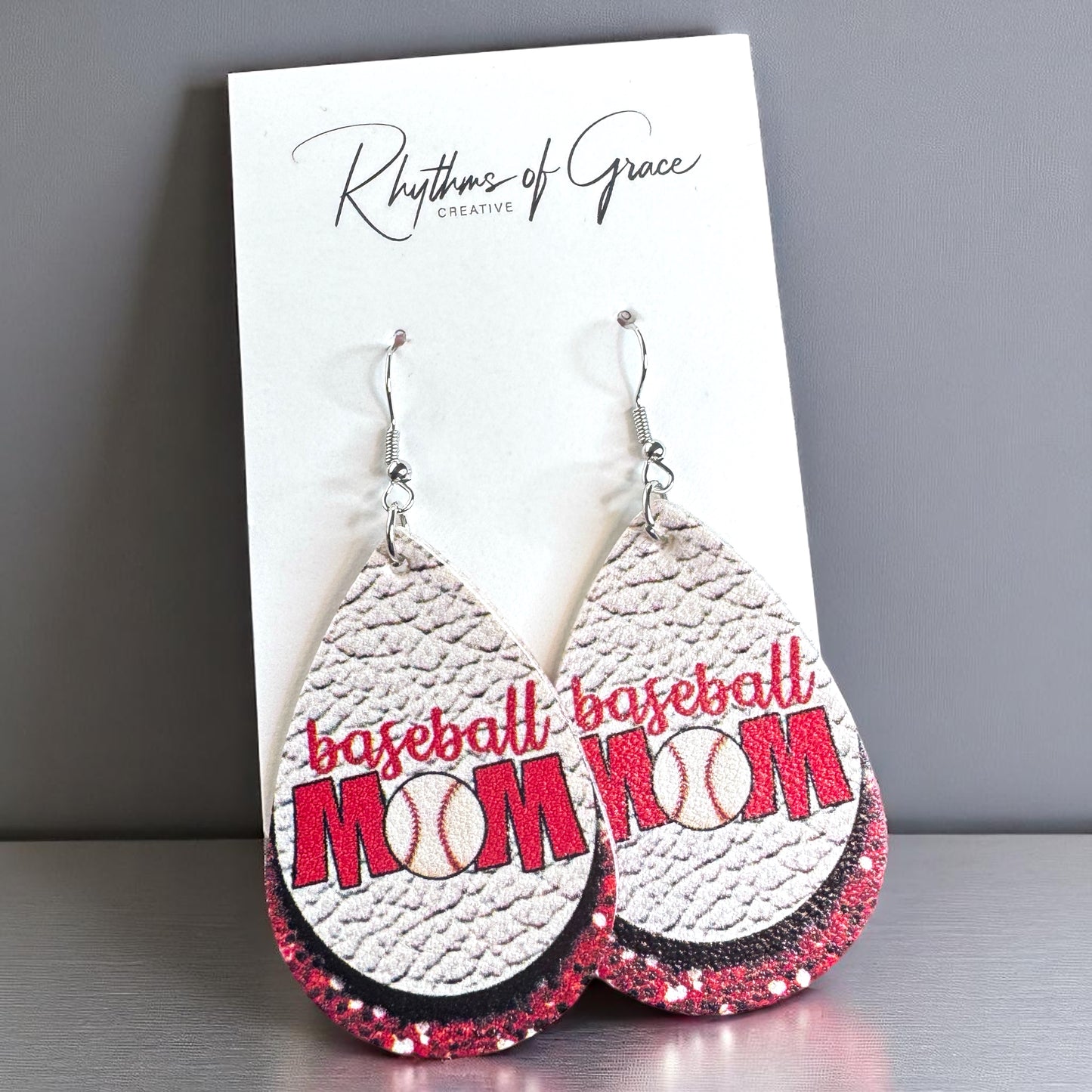Hit a Home Run with Our Baseball Mom Dangle Earrings! ⚾️