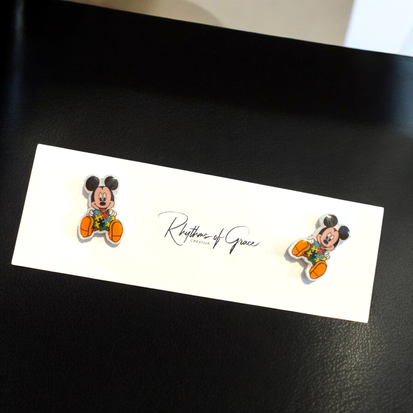 Stand Out for a Cause: Charming Autism Awareness Studs!