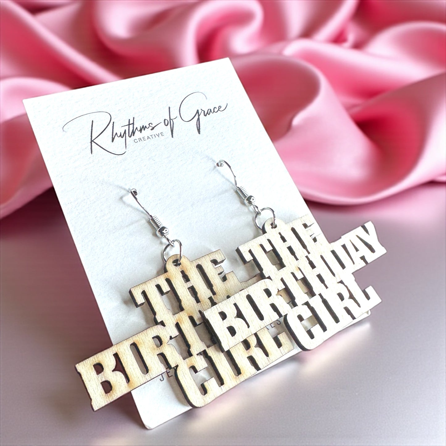 Party Vibes: 'Birthday Girl' Earrings for the Ultimate Celebration! - Rhythms of Grace Creative