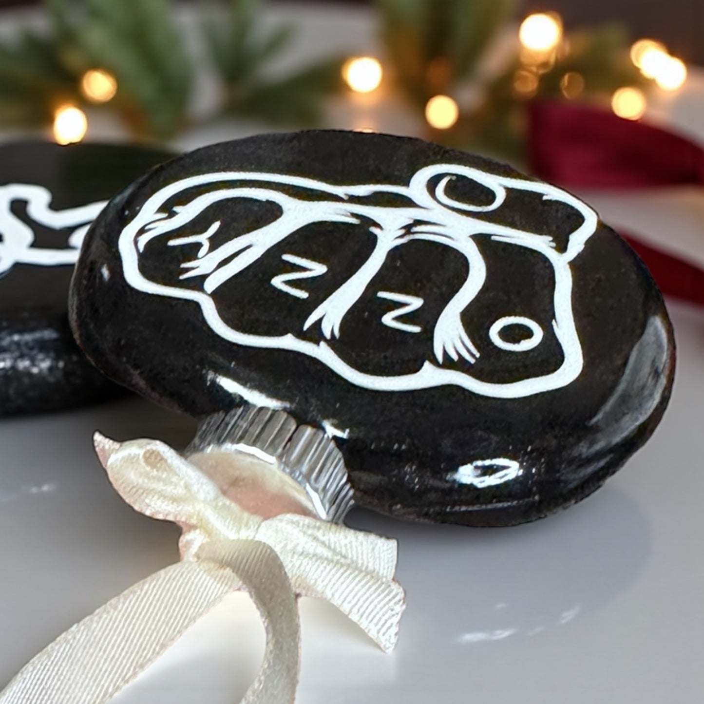 Celebrate a Legend: Hand-Painted Ozzy Ornaments! 🎶