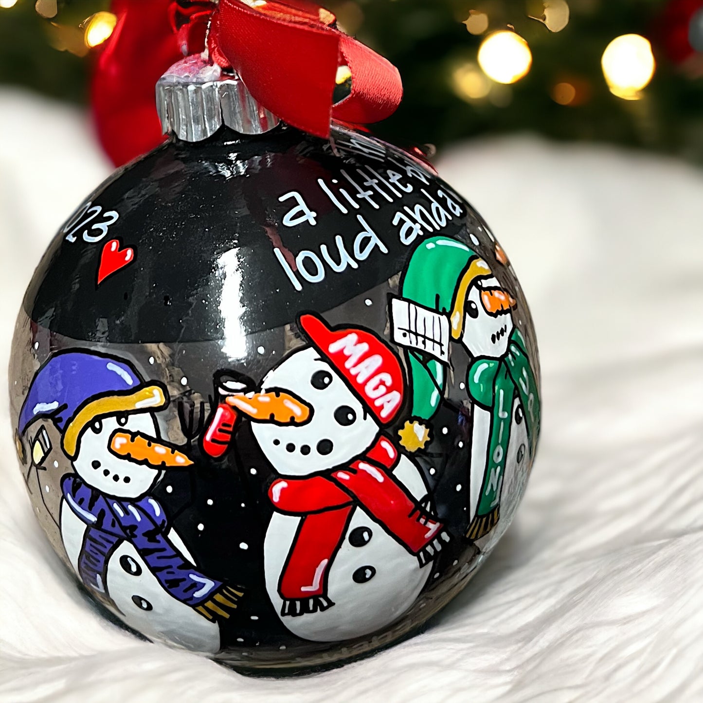 Snow Much Fun: Custom Family Ornament – Personalized Snow Family Keepsake!