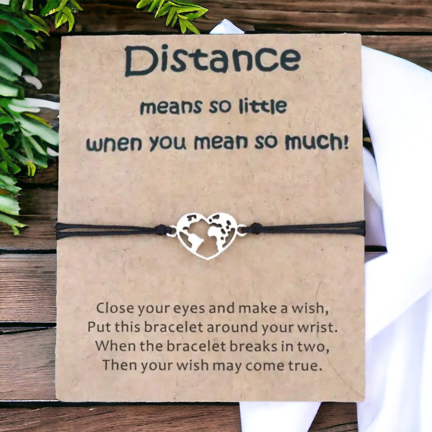 Love Knows No Bounds: Heartfelt Wish Bracelet!