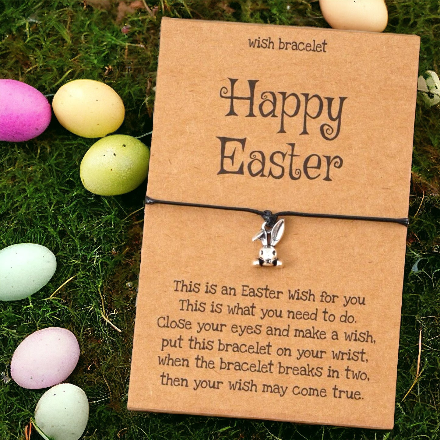 Bunny Wishes: Enchanting Easter Wish Bracelet for Joyful Hearts!