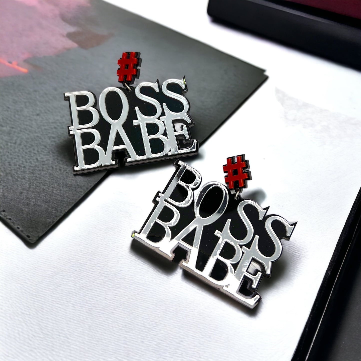 Boss Babe Bling: Sassy Girl Power Earrings to Elevate Your Style! - Rhythms of Grace Creative