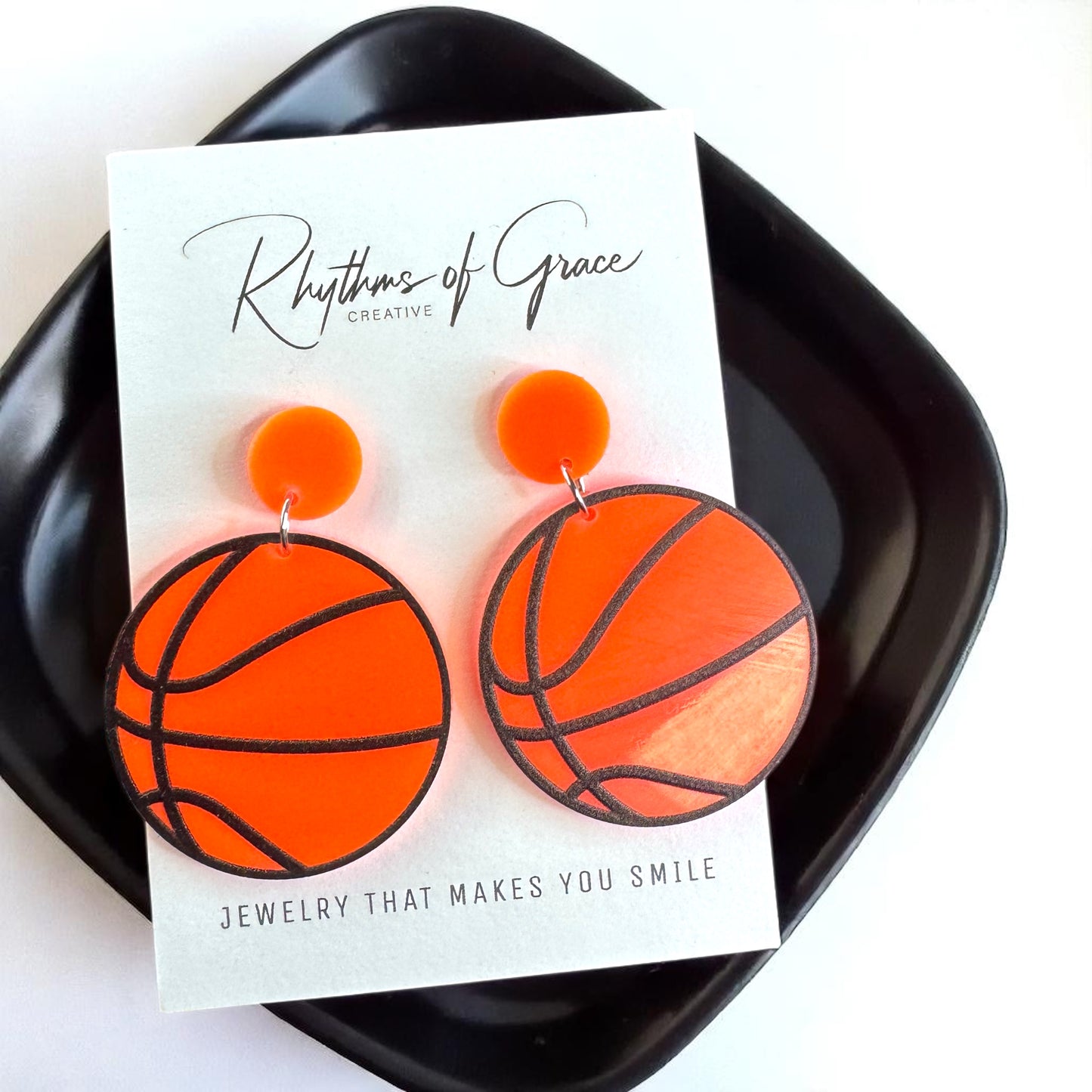 Score Big with Sports-Themed Dangle Earrings!
