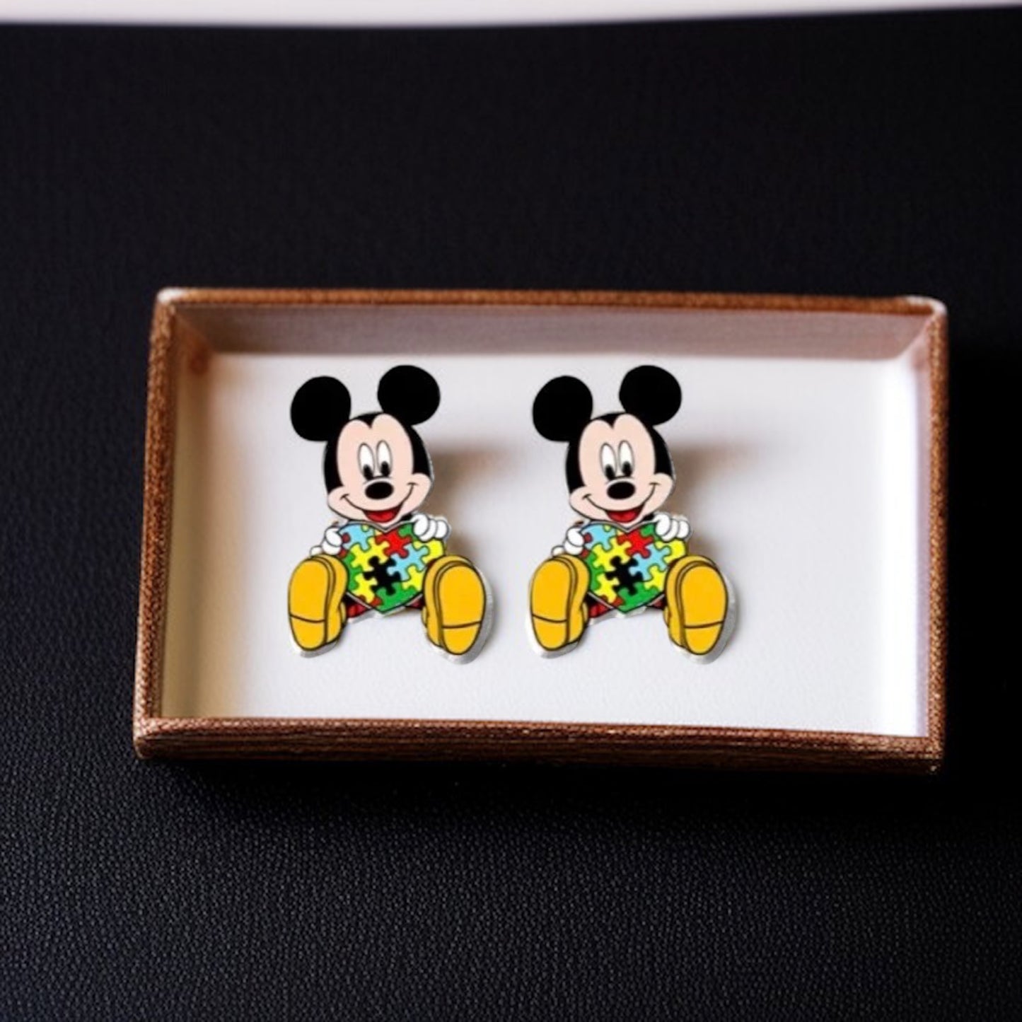 Stand Out for a Cause: Charming Autism Awareness Studs!