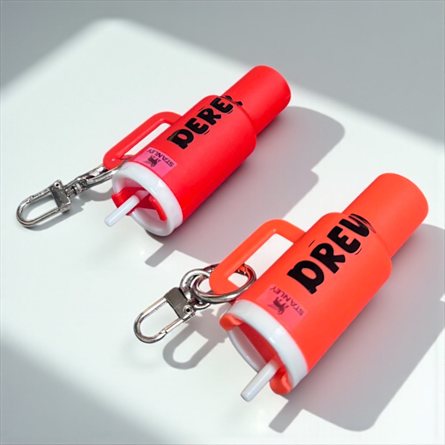 Sip, Store, & Shine: Mini Tumbler Keychains!