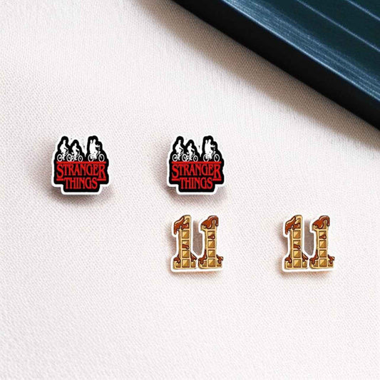 Stranger Things Studs: Elevate Your Style from Hawkins to Hip!