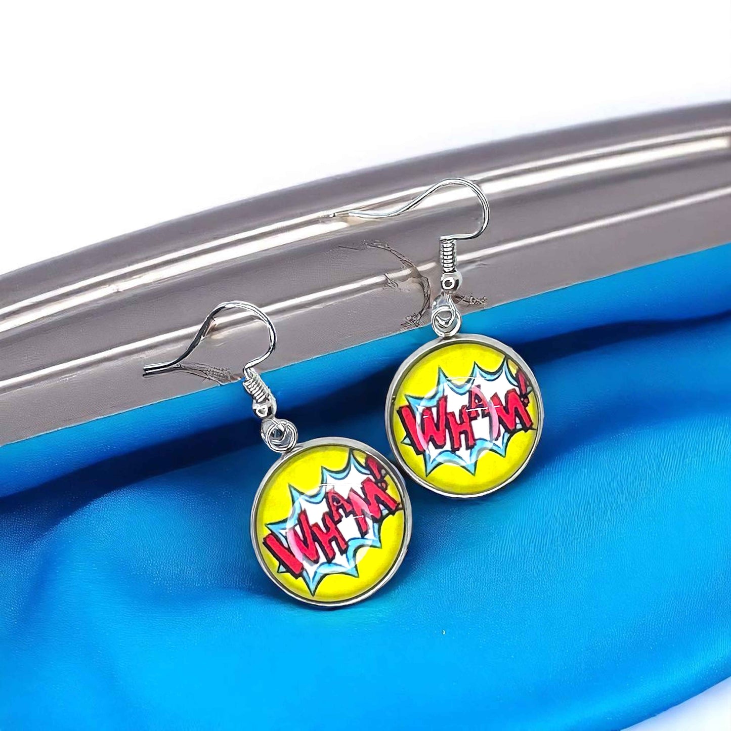Superhero Sparkle: Dangle Earrings for Everyday Adventure!