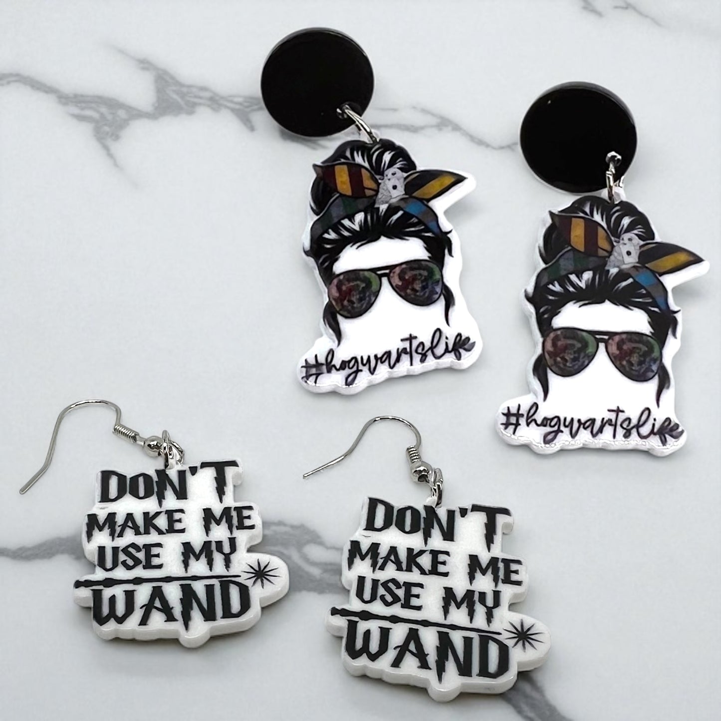 Hogwarts Earrings: Wear Your Wizarding World Adventures! ✨ - Rhythms of Grace Creative