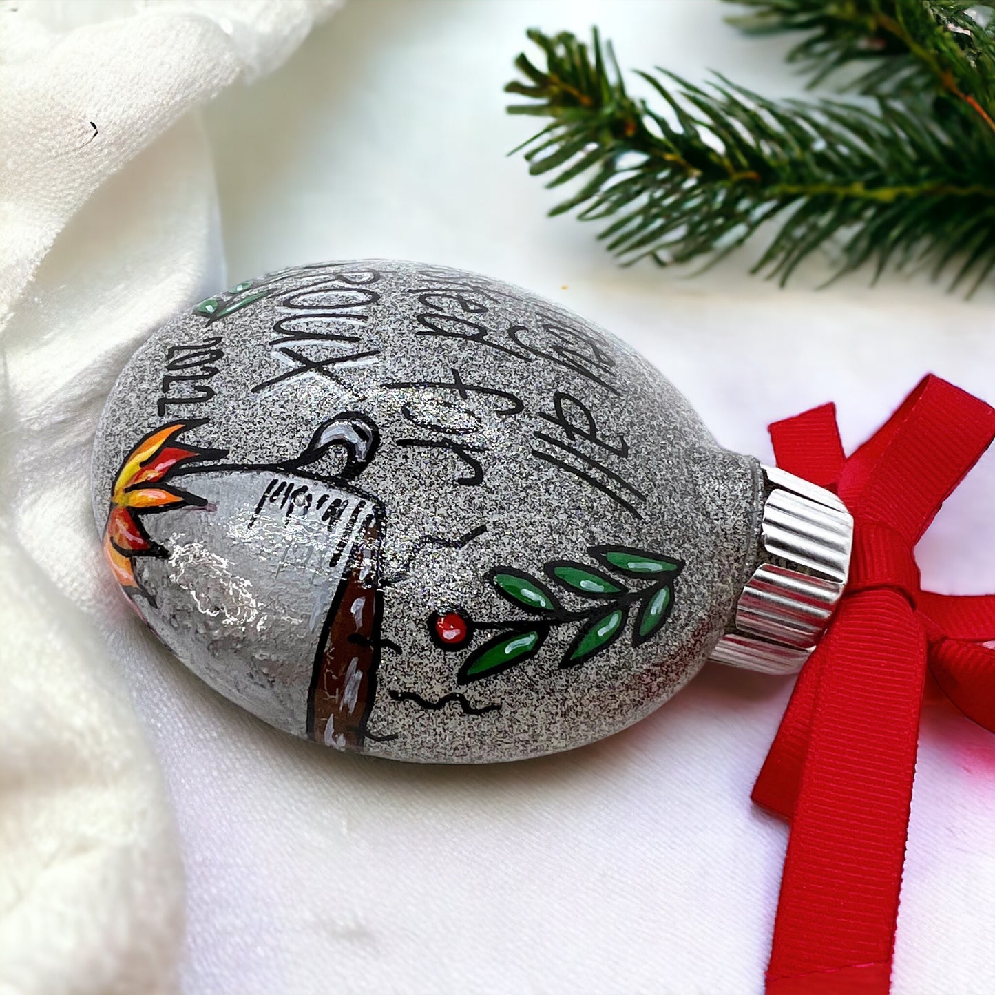 Cajun Christmas Ornament: "They All Asked for ROUX"