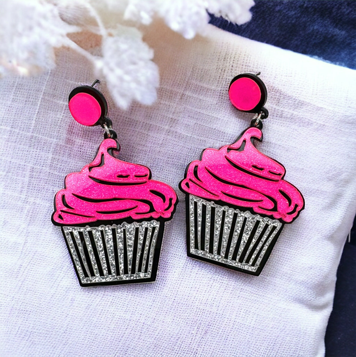 Sweet Treats for Your Ears: Cupcake Earrings Delight!