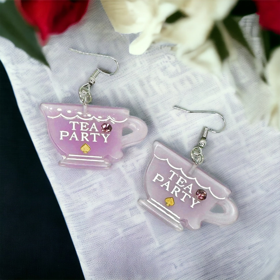 Tea-rific Charm: Sip in Style with Our Whimsical Tea Party Earrings!