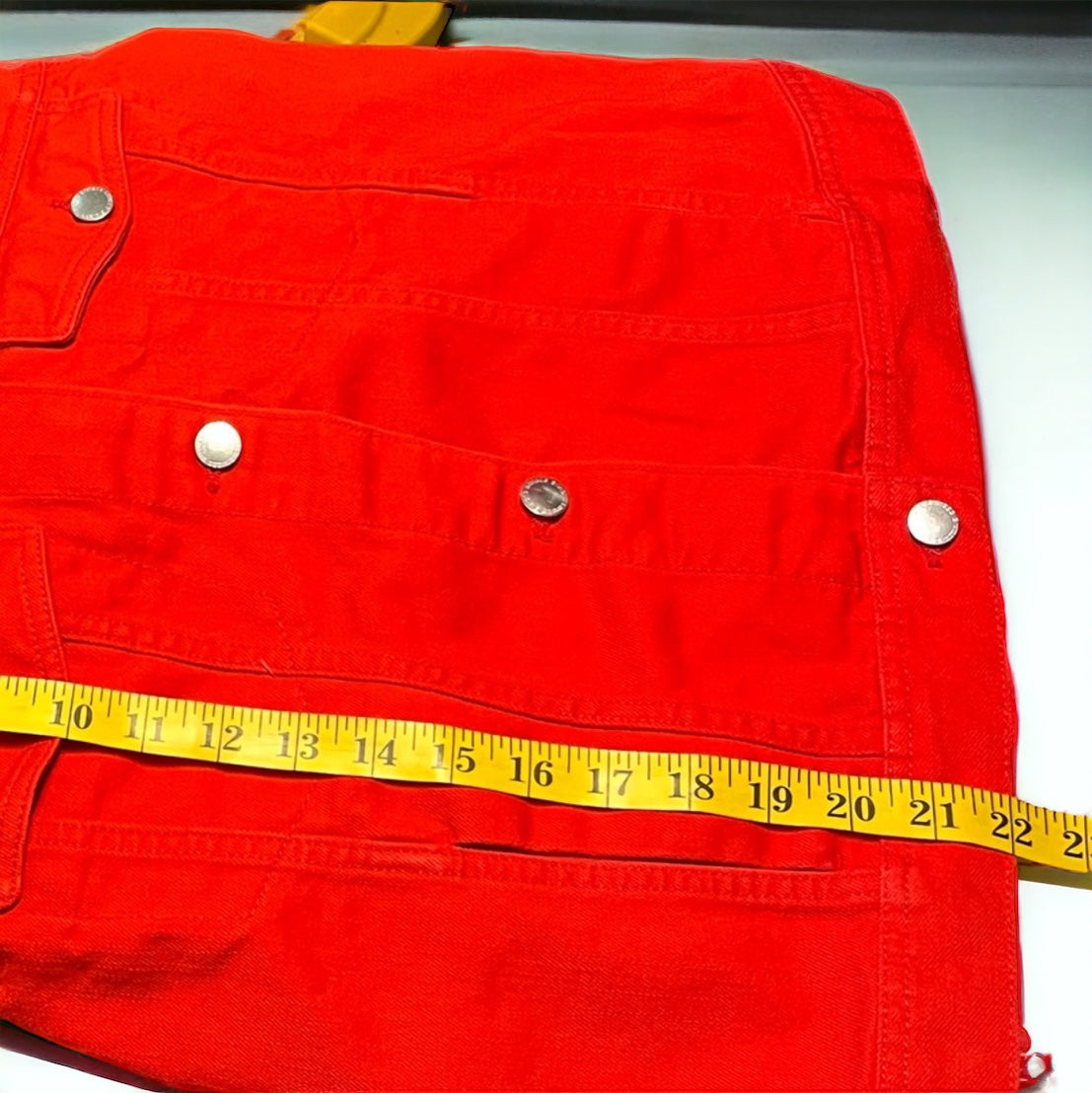 Hand Painted Jean Jacket: “Little Miss Good At Being Naughty”