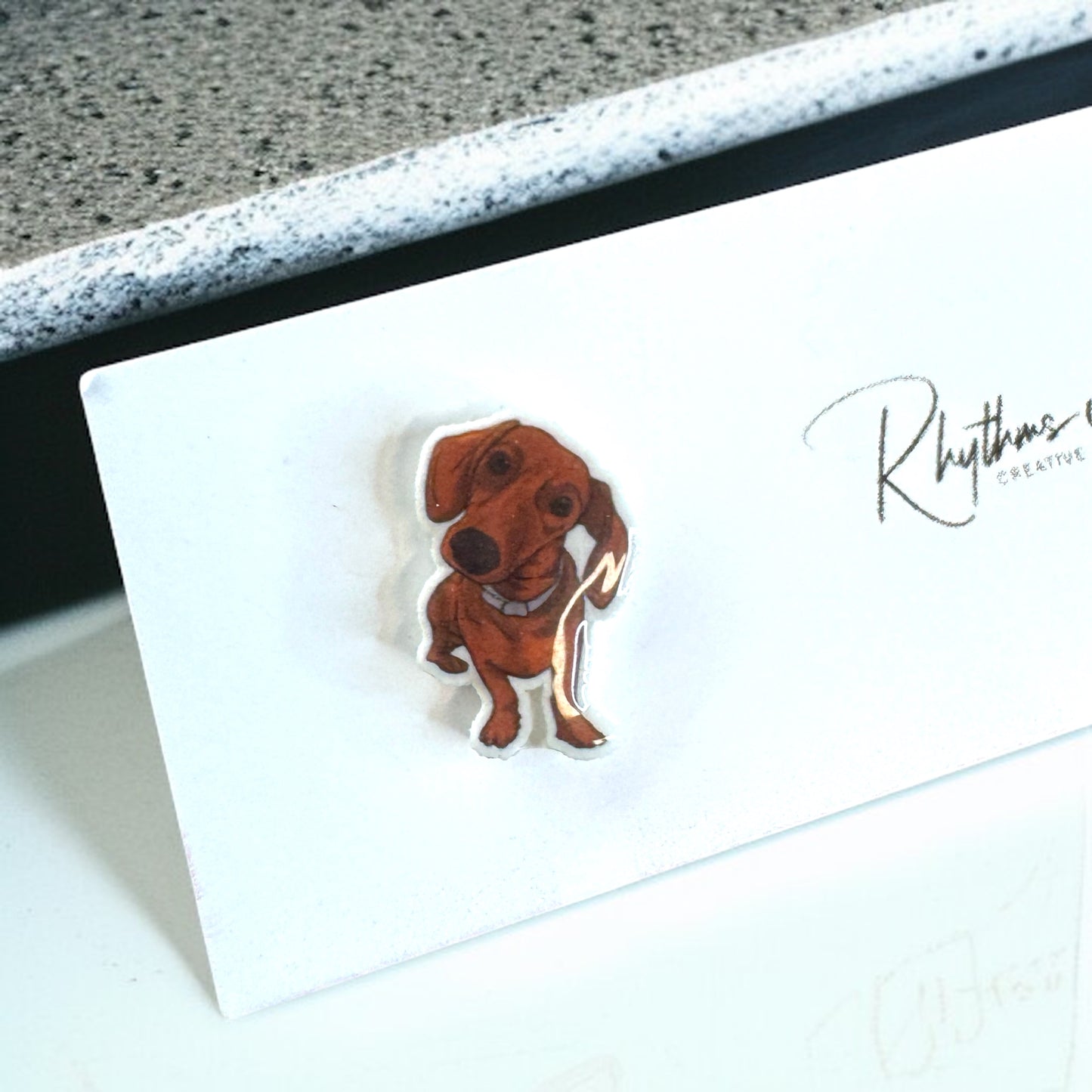 Dachshund Delight: Weenie Dog Stud Earrings! 🐾